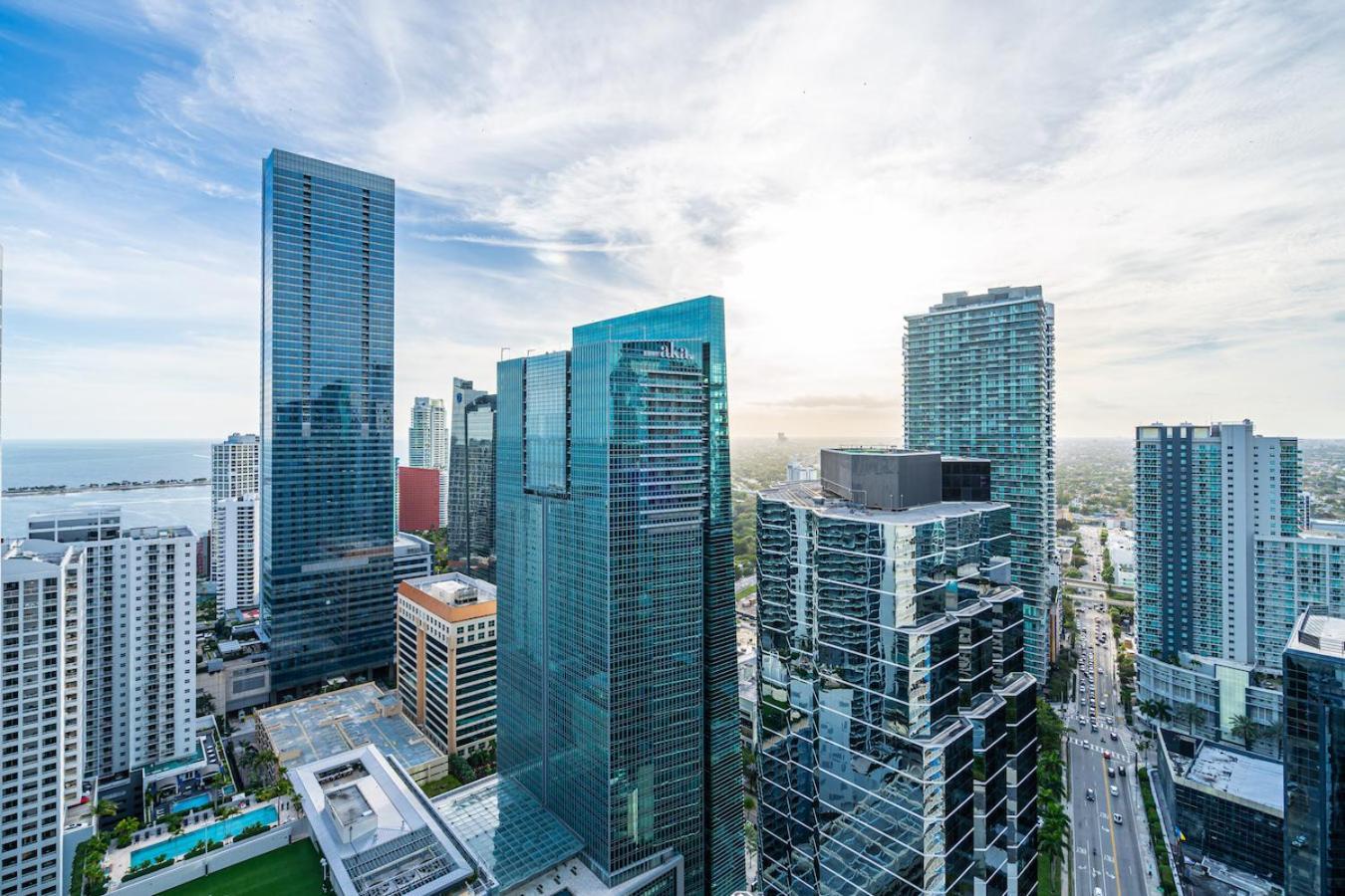 Spacious 2 Bed Unit In Brickell With Free Parking Майами Экстерьер фото